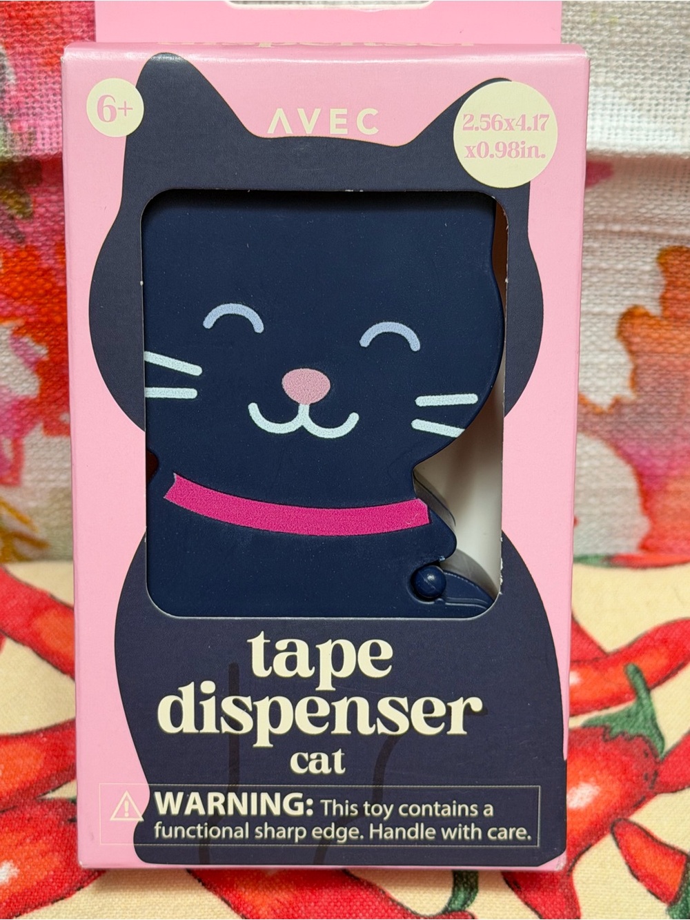 Adorable Tape Dispenser Cat Shaped